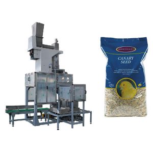 20kg Seed Open Mouth Bagging & Bag Scale Filling Auto Grain Big Bags Packing Machine