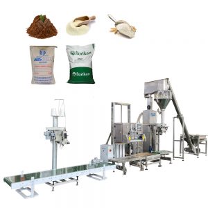 Makîneya pîvandinê ya nîv-otomatîk ji bo hilbera toz