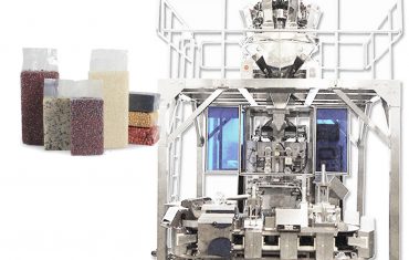 Tûrbaya valahiya tîrêjê ya otomatîkî ku makîneya pakkirinê ya dagirtina genim pêk tîne