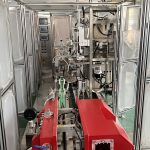 Nûçeyên baş! nû ya otomatîkî ya yek jûreya valahiya çenteyê kerpîçê ku makîneya dagirtinê pêk tîne ji bo radestkirinê amade ye